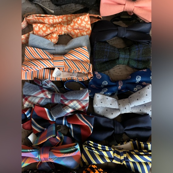 19 Colorful Kids Bow Tie Set - Picture 3 of 4